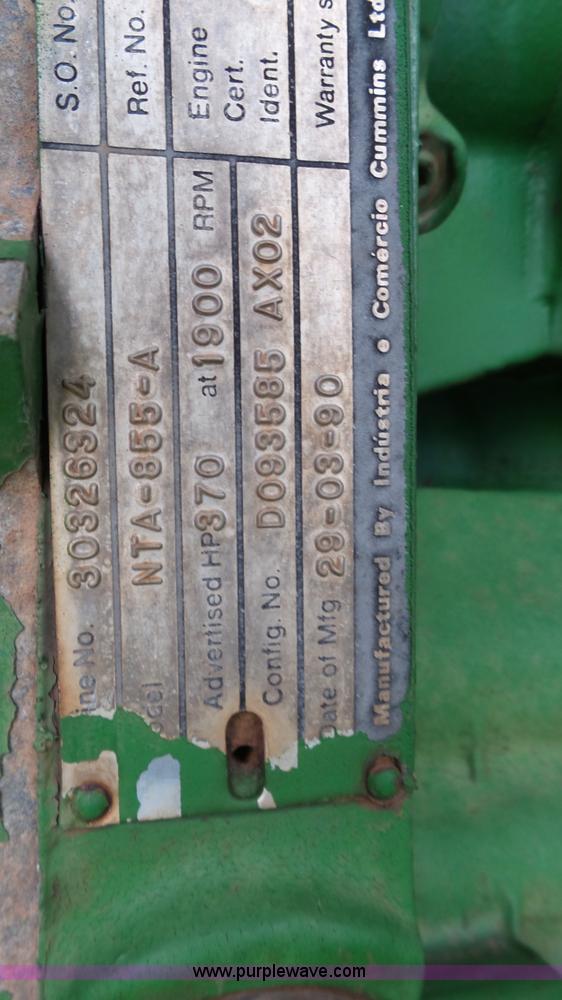 image for item BZ9091 1990 John Deere 8960 4WD tractor