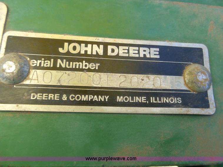 image for item J6130 John Deere 7200 planter
