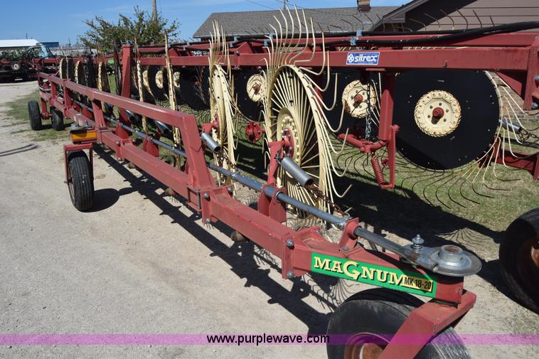 image for item K6741 Sitrex Magnum MK18-20 hay rake
