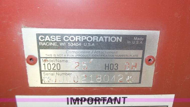 image for item K8253 1995 Case IH 1020 flex head