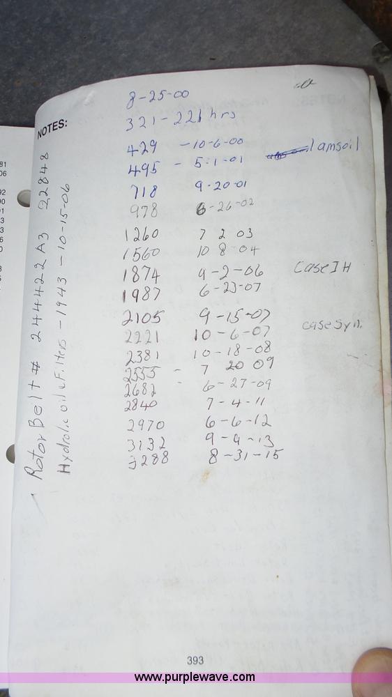 image for item K8254 1996 Case IH 2188 Axial-Flow RWA combine