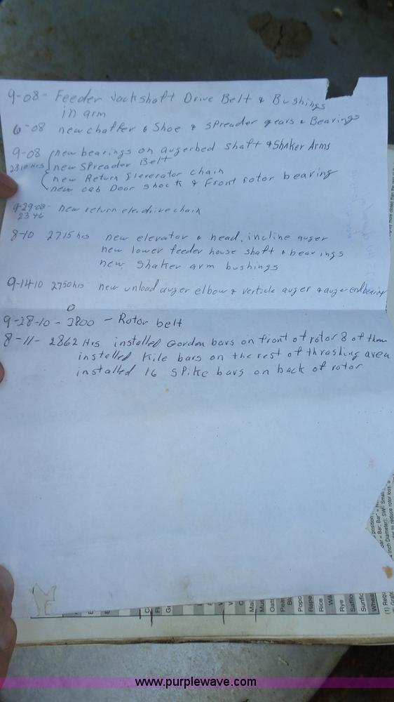 image for item K8254 1996 Case IH 2188 Axial-Flow RWA combine