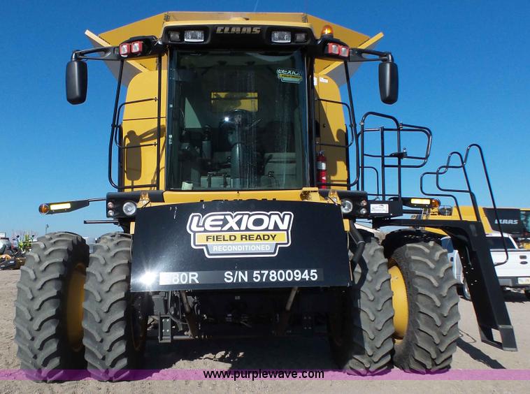 image for item K8255 2009 Claas Lexion 580R Series 578 combine