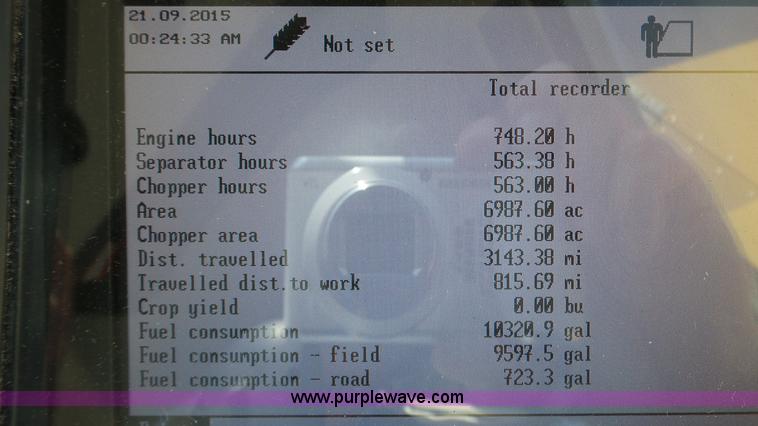 image for item K8255 2009 Claas Lexion 580R Series 578 combine