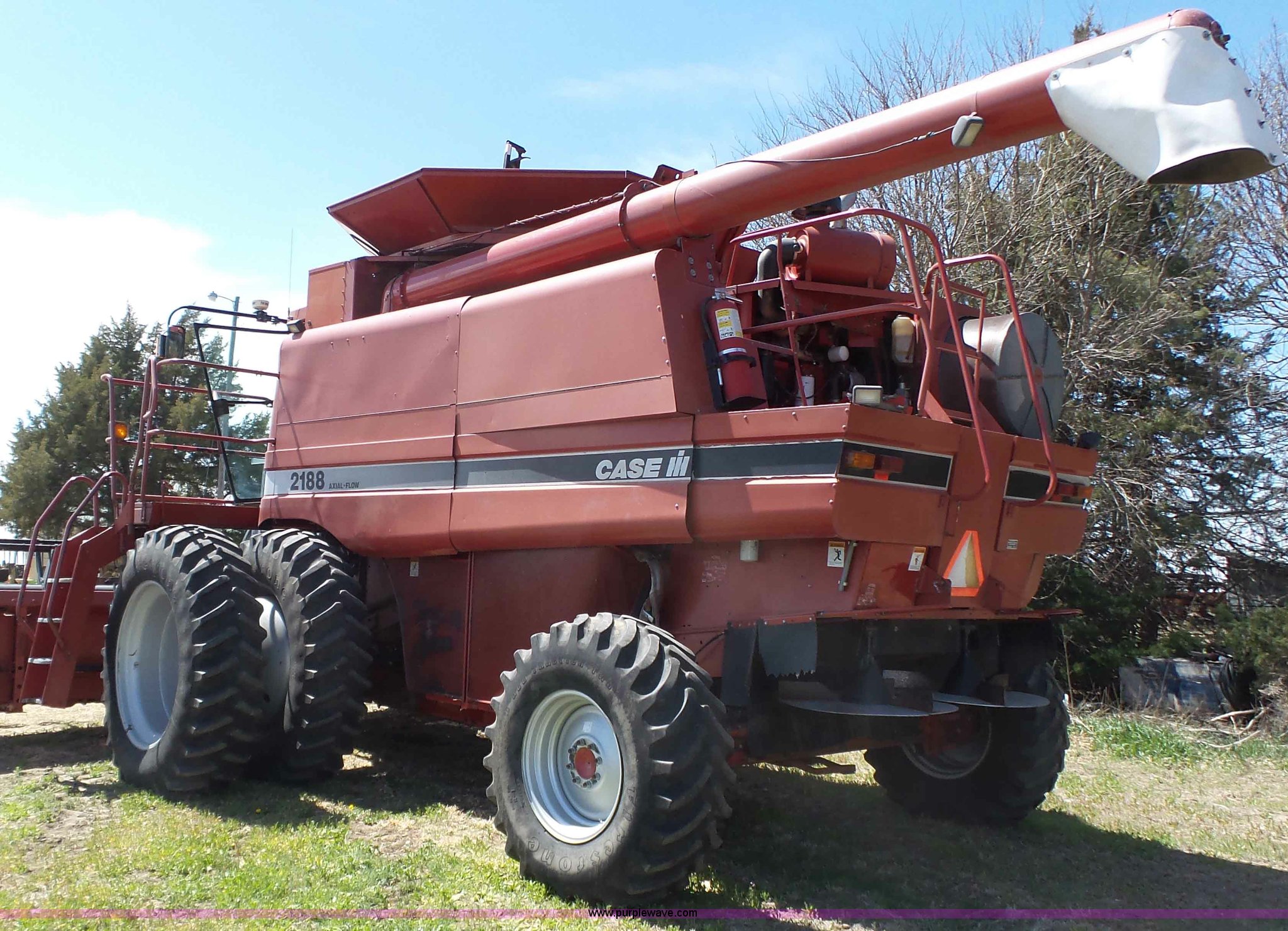 1996 Case IH 2188 Axial-Flow RWA combine in Alma, NE | Item K8254 sold