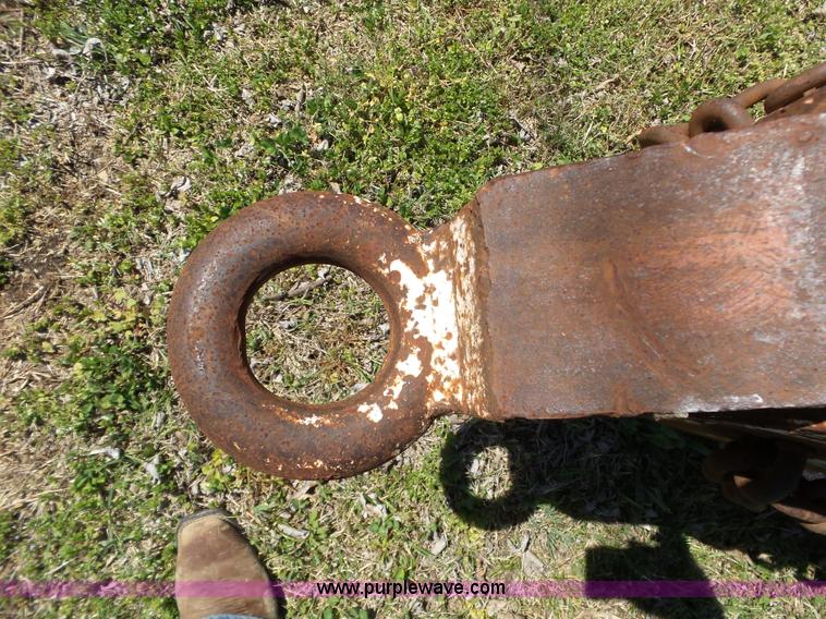 image for item BL9529 1986 Belshe T-8 equipment trailer