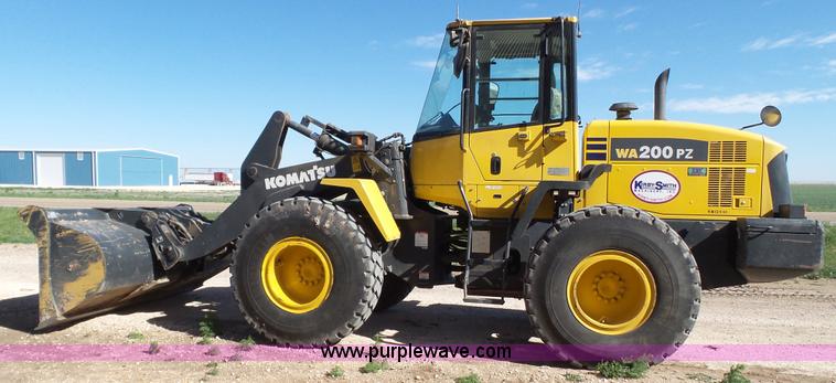 image for item BZ9072 2012 Komatsu WA200PZ-6 wheel loader