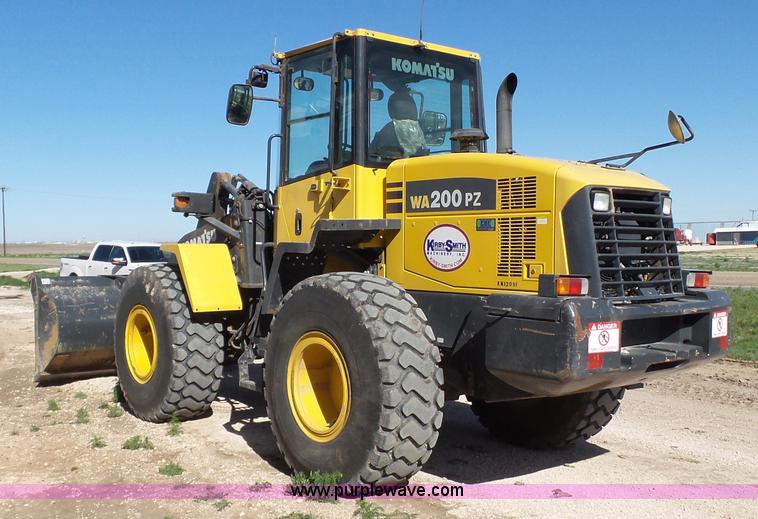 image for item BZ9072 2012 Komatsu WA200PZ-6 wheel loader