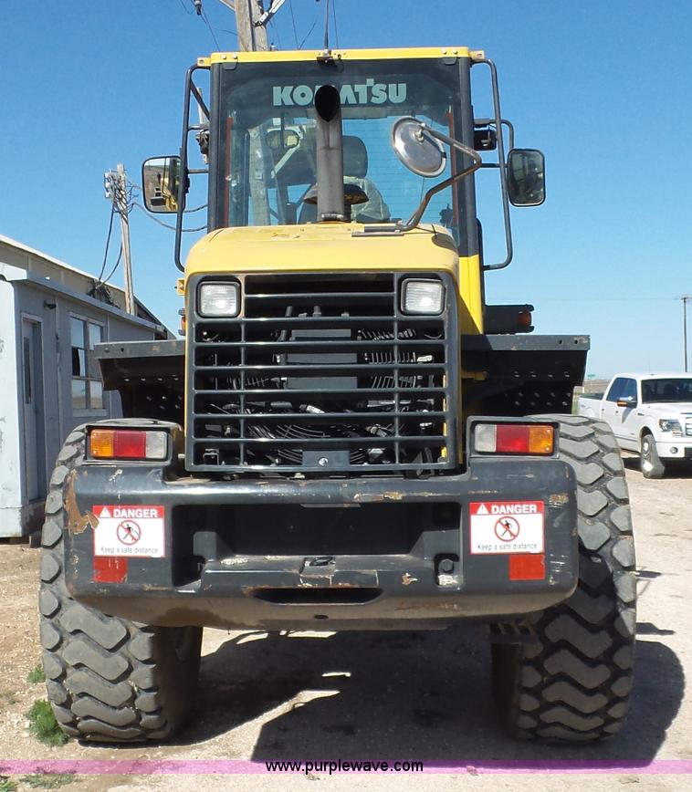 image for item BZ9072 2012 Komatsu WA200PZ-6 wheel loader