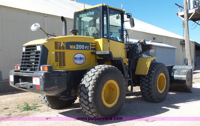 image for item BZ9072 2012 Komatsu WA200PZ-6 wheel loader