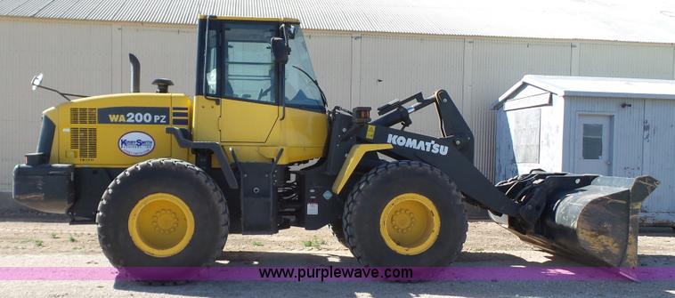image for item BZ9072 2012 Komatsu WA200PZ-6 wheel loader