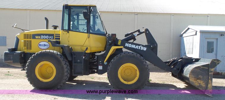 image for item BZ9072 2012 Komatsu WA200PZ-6 wheel loader