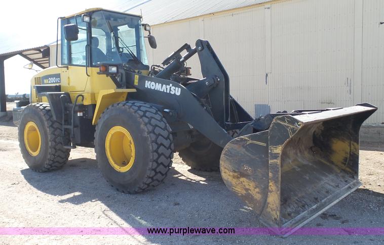 image for item BZ9072 2012 Komatsu WA200PZ-6 wheel loader