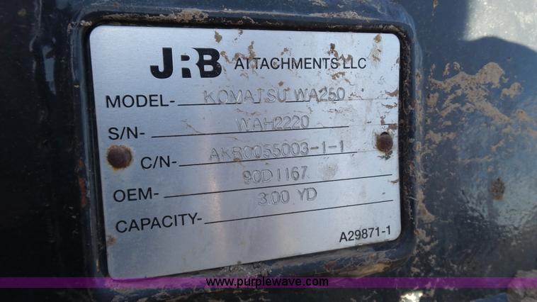image for item BZ9072 2012 Komatsu WA200PZ-6 wheel loader