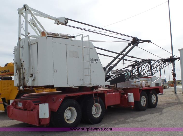 image for item BZ9084 Link Belt HC-108 crane