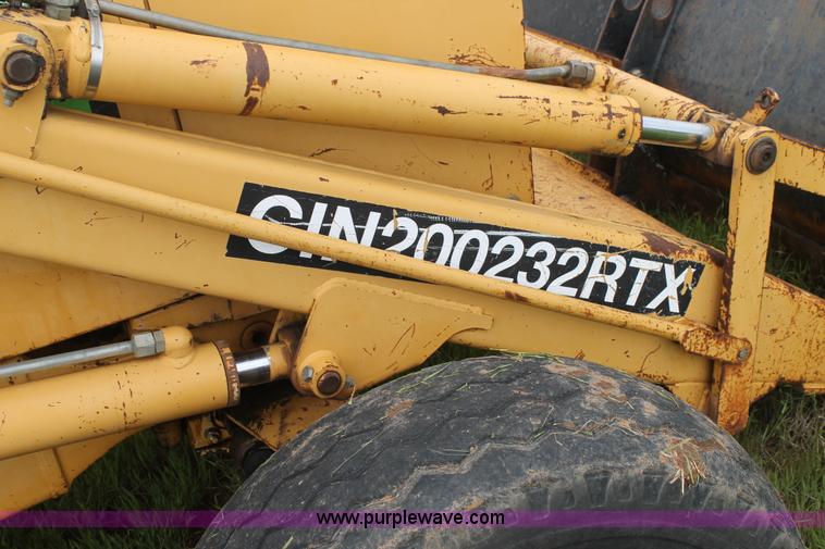 image for item BZ9087 1995 Ford 555D backhoe