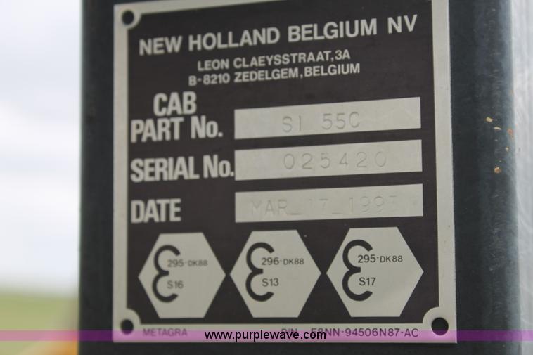 image for item BZ9087 1995 Ford 555D backhoe