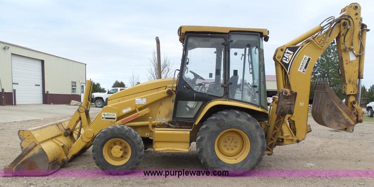 image for item J6126 2000 Caterpillar 416C backhoe