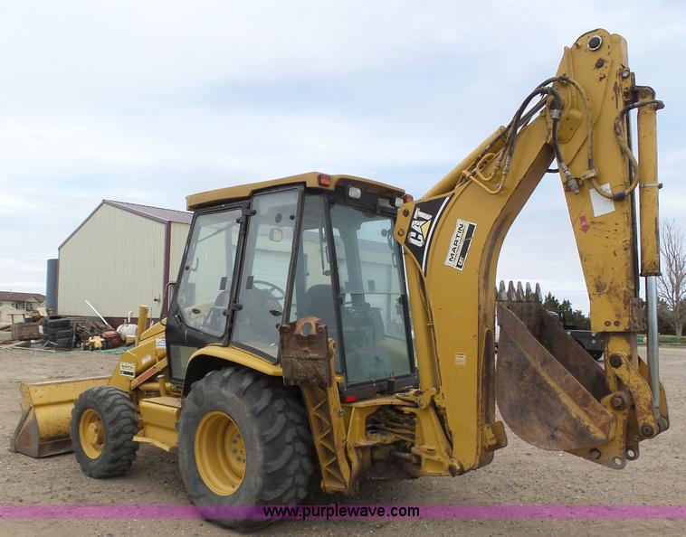 image for item J6126 2000 Caterpillar 416C backhoe
