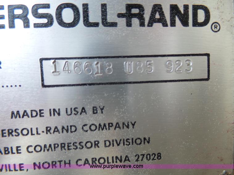 image for item J6145 Ingersoll Rand air compressor