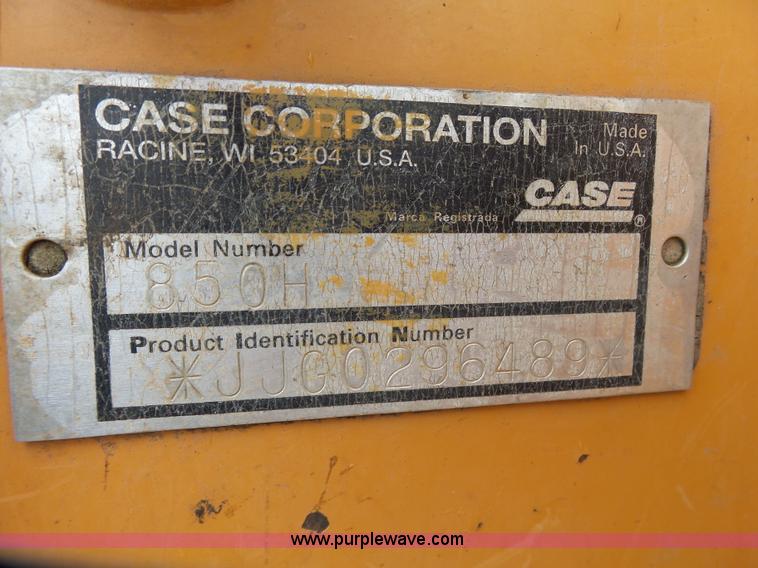 image for item J7514 2001 Case 850H dozer