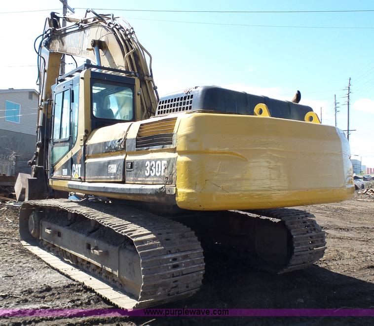 image for item K1357 2002 Caterpillar 330B excavator