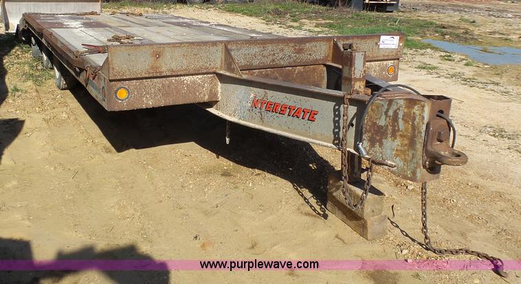 image for item K1367 1989 Interstate equipment trailer