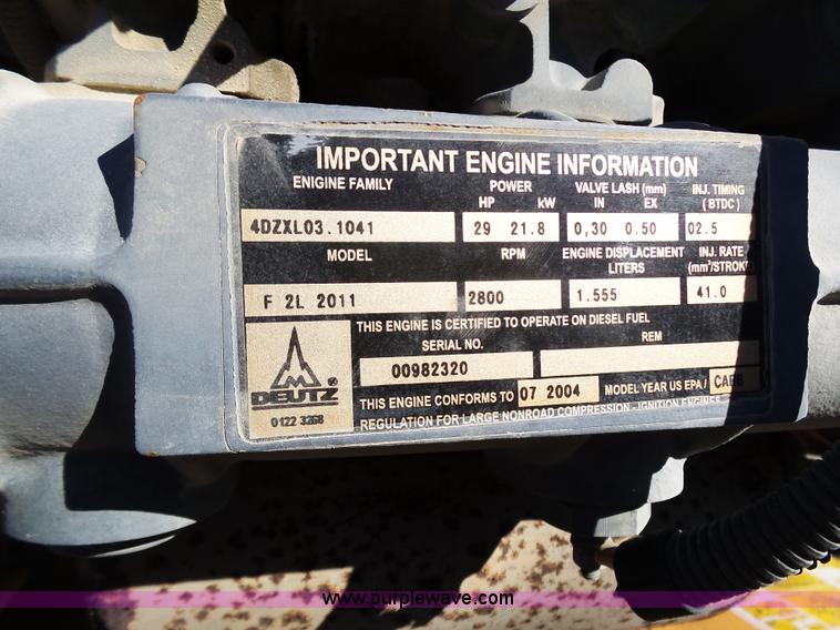 image for item K1370 2006 Case DV202 double drum compactor