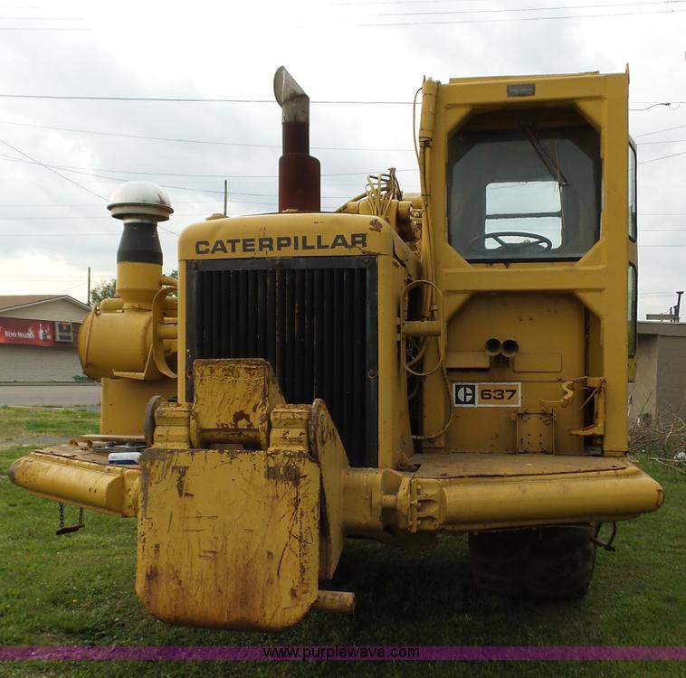 image for item K1383 Caterpillar 637 conventional scraper