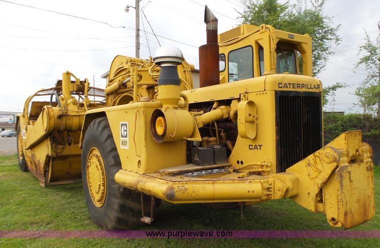 image for item K1383 Caterpillar 637 conventional scraper
