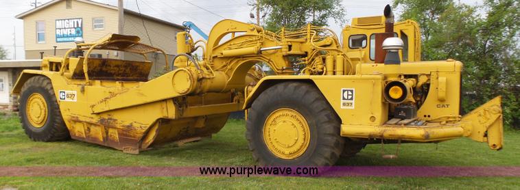 image for item K1383 Caterpillar 637 conventional scraper