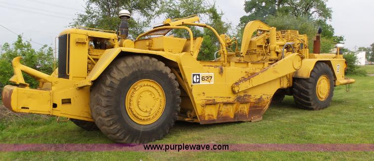 image for item K1383 Caterpillar 637 conventional scraper