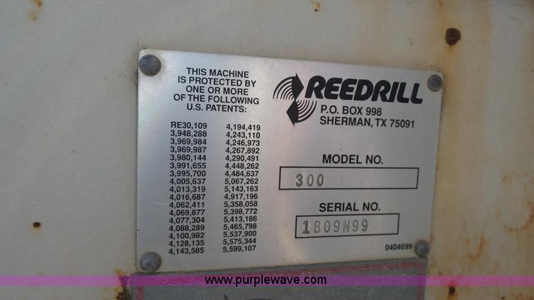 image for item K4193 Reedrill 300 drill
