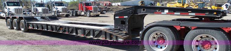 image for item K4206 1999 Load King lowboy equipment trailer