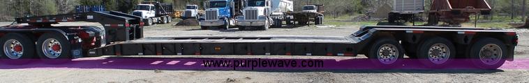 image for item K4206 1999 Load King lowboy equipment trailer