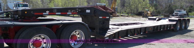 image for item K4206 1999 Load King lowboy equipment trailer