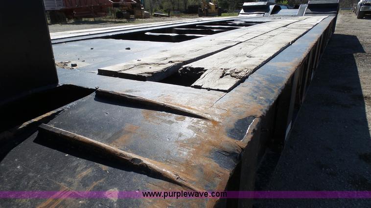 image for item K4206 1999 Load King lowboy equipment trailer