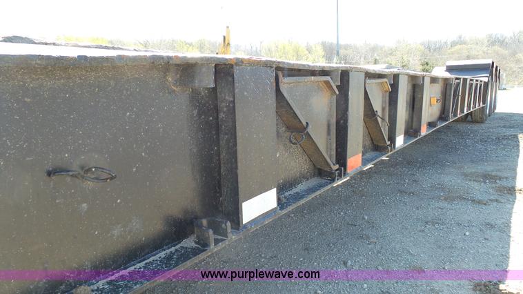 image for item K4206 1999 Load King lowboy equipment trailer