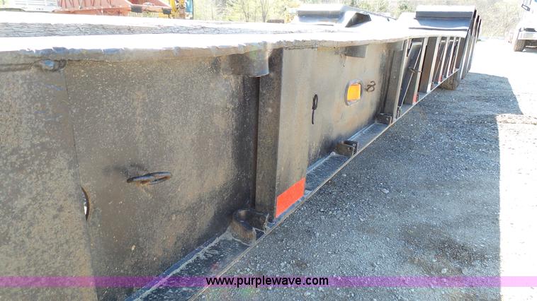 image for item K4206 1999 Load King lowboy equipment trailer