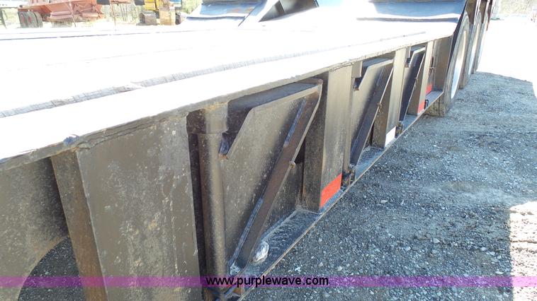 image for item K4206 1999 Load King lowboy equipment trailer