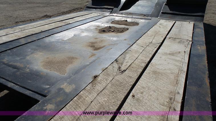 image for item K4206 1999 Load King lowboy equipment trailer