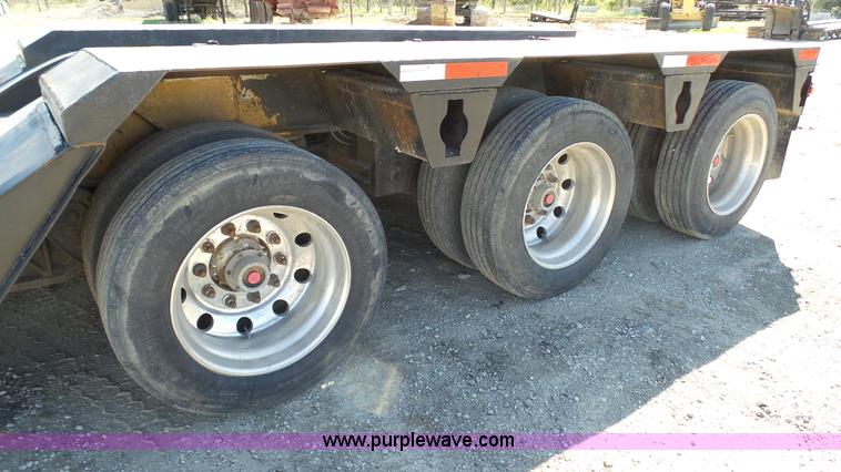 image for item K4206 1999 Load King lowboy equipment trailer