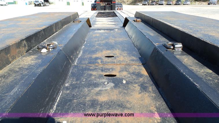 image for item K4206 1999 Load King lowboy equipment trailer