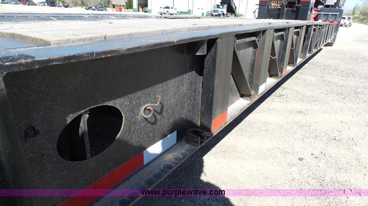 image for item K4206 1999 Load King lowboy equipment trailer