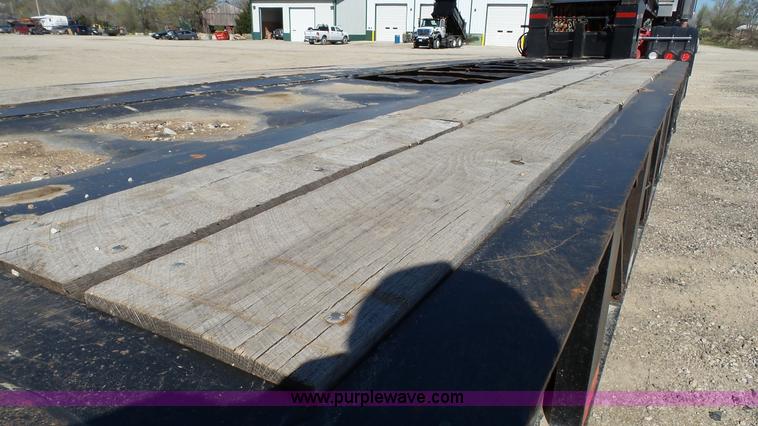 image for item K4206 1999 Load King lowboy equipment trailer