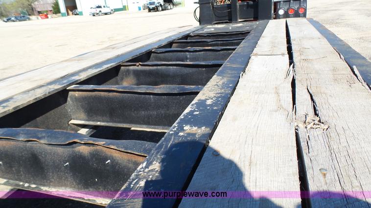 image for item K4206 1999 Load King lowboy equipment trailer