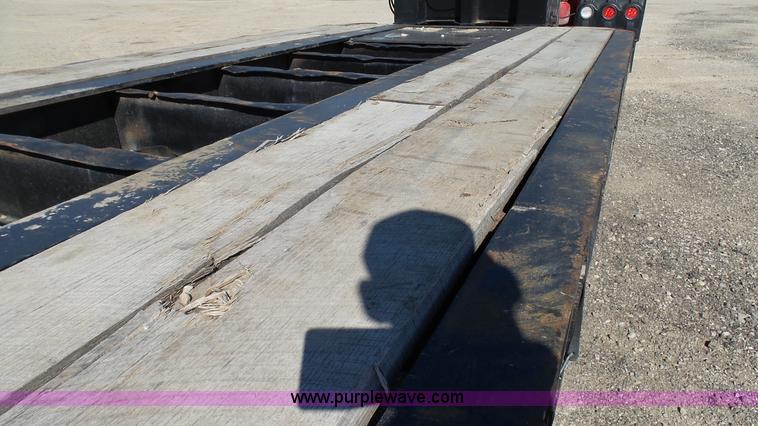 image for item K4206 1999 Load King lowboy equipment trailer