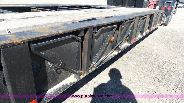 image for item K4206 1999 Load King lowboy equipment trailer