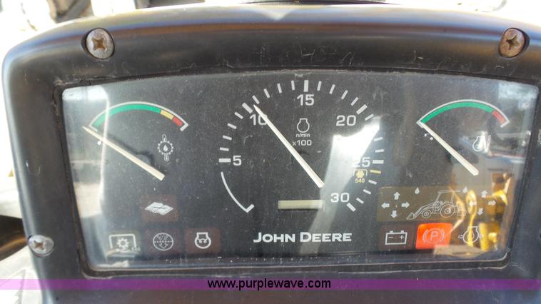 image for item K4207 2001 John Deere 110 backhoe