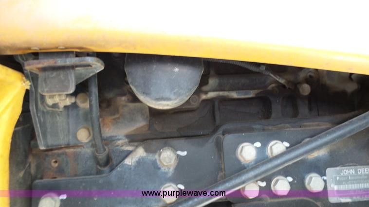 image for item K4207 2001 John Deere 110 backhoe